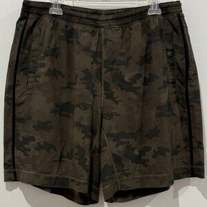 Lulu Men's Pace Breaker Lined 7" Camo Athletic Shorts